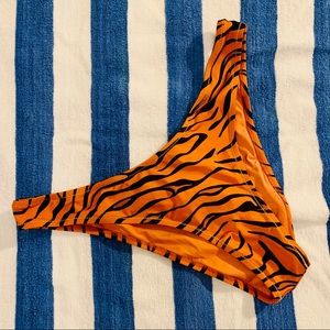 REINA OLGA tiger print bikini bottom, medium size